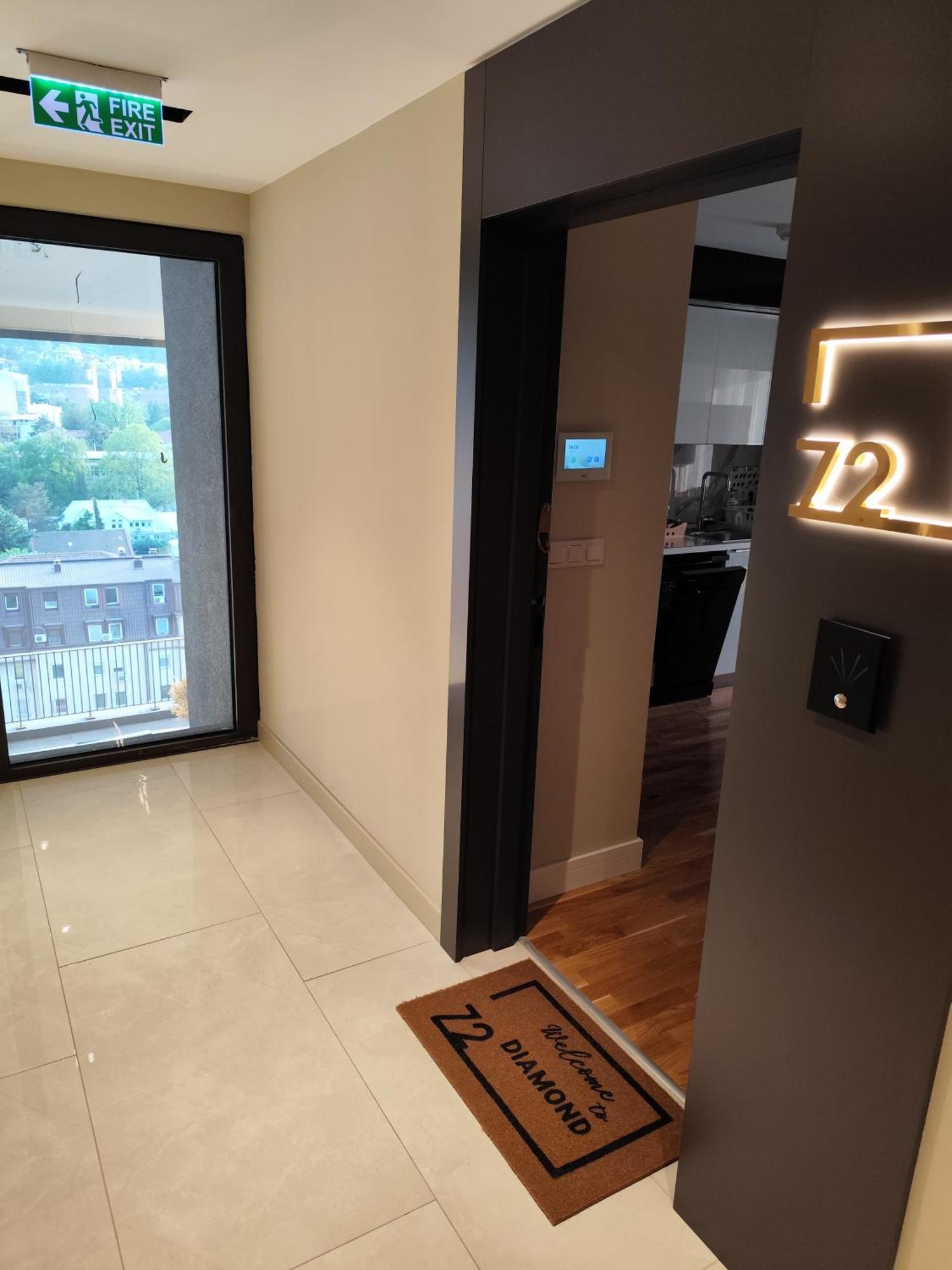 Diamond 72 Apartment , Skopje City - Center, Diamond Residences, Free Parking Luaran gambar